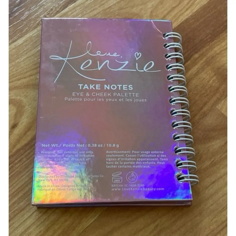 Kenzie Take Notes Eye & Cheek Palette